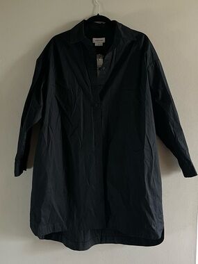 Calvin Klein Black Shirt Dress